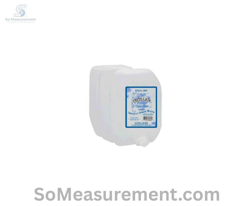 2.5 Gallons of Water That Weigh 20 Pounds