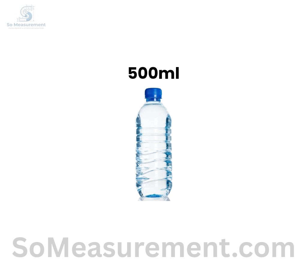 500ml of Water That Weigh 500 Grams