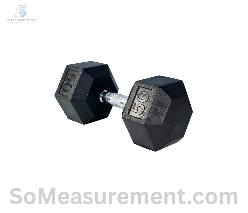 A 50-Pound Dumbbell That Weigh 50 Pounds