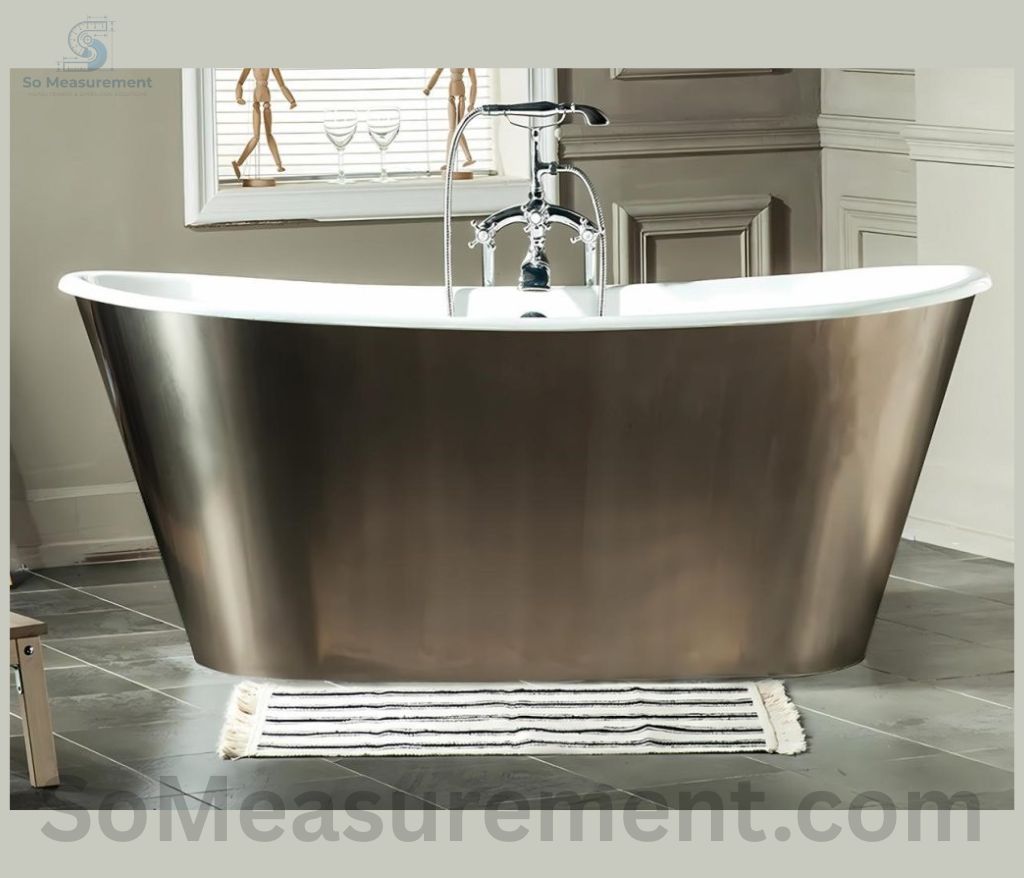 A Cast Iron Bathtub That Weigh 100 Kilograms