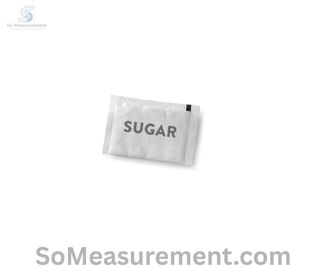 A Sugar Packet that Weigh 1 Gram