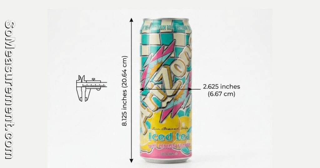 How Tall Is an Arizona Can? The Number You Came For
