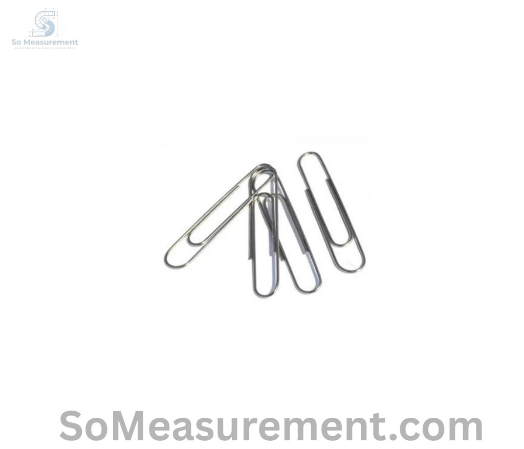 Seven Standard Paper Clips That Weigh 10 Grams