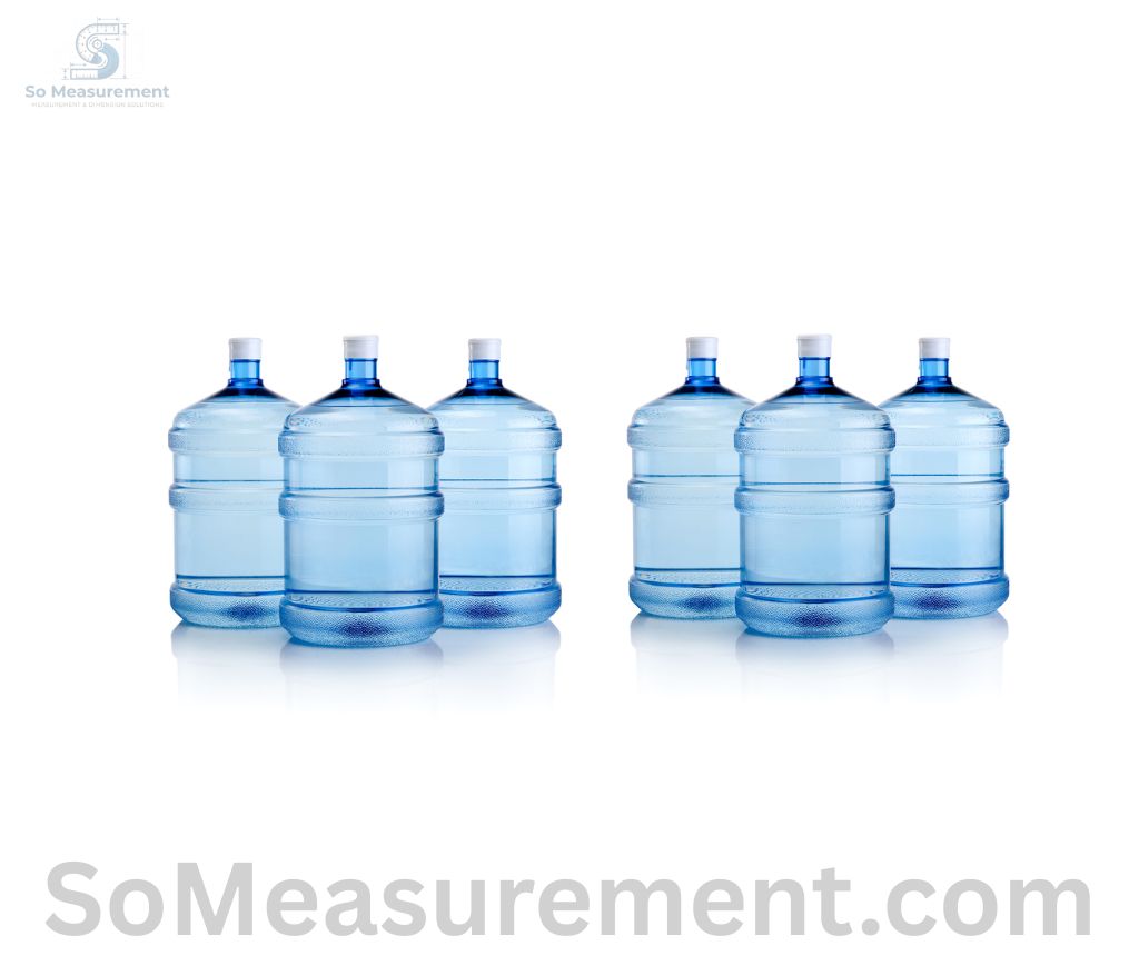 Six Gallons of Water That Weigh 50 Pounds