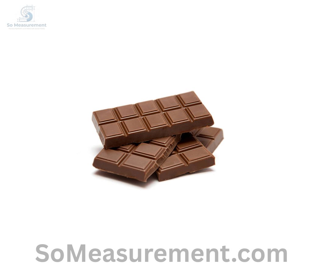 Ten Chocolate Squares That Weigh 10 ounces