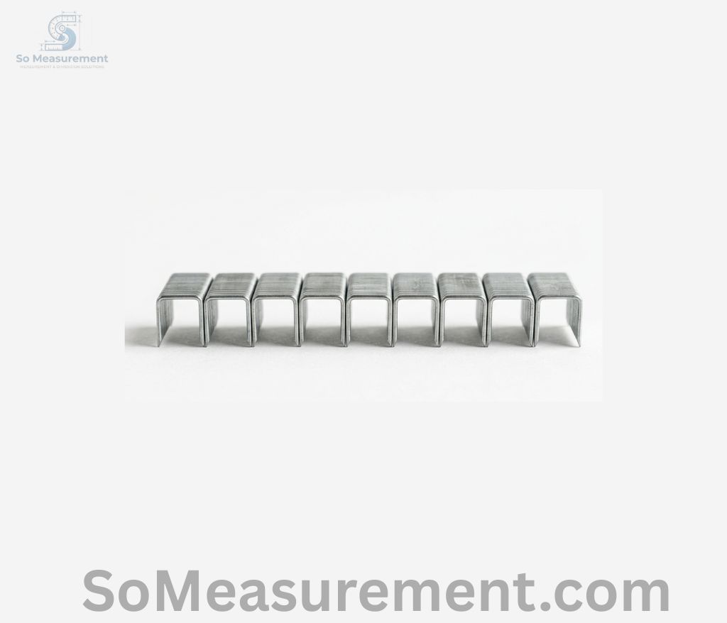 Ten Standard Staples (in Strip Form) That Weigh 10 Grams