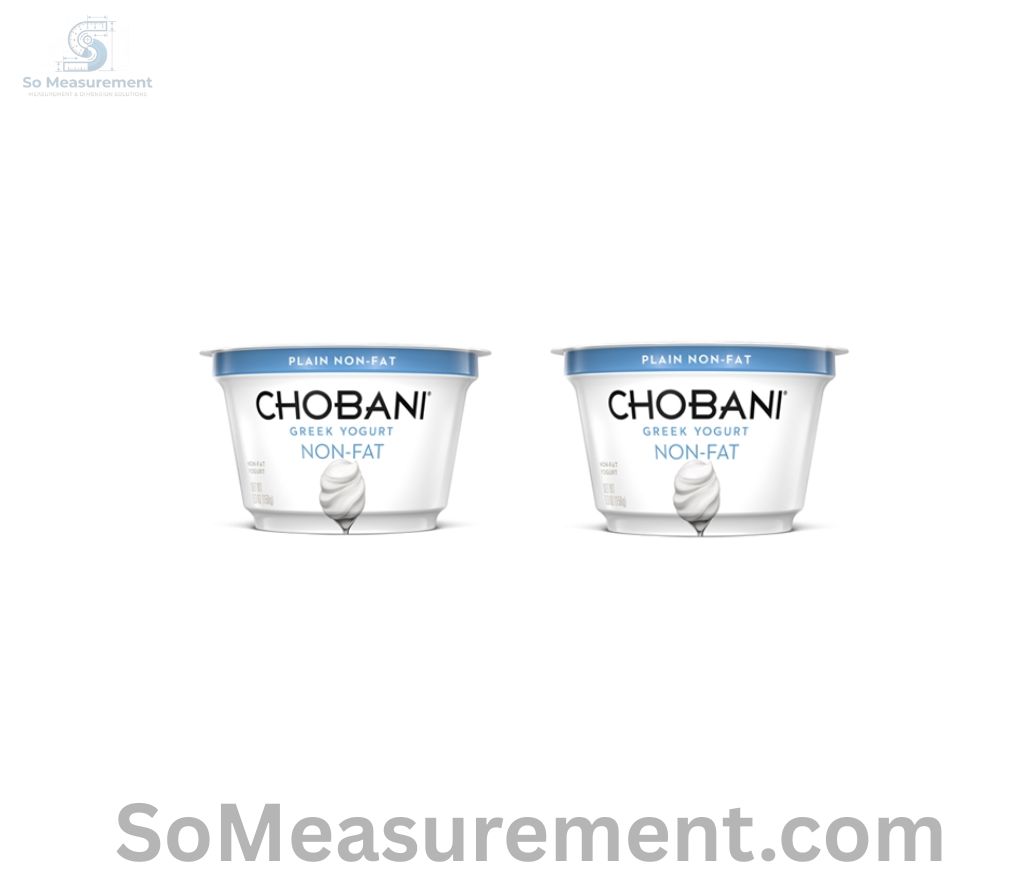 Two Individual Yogurt Containers That Weigh 10 ounces