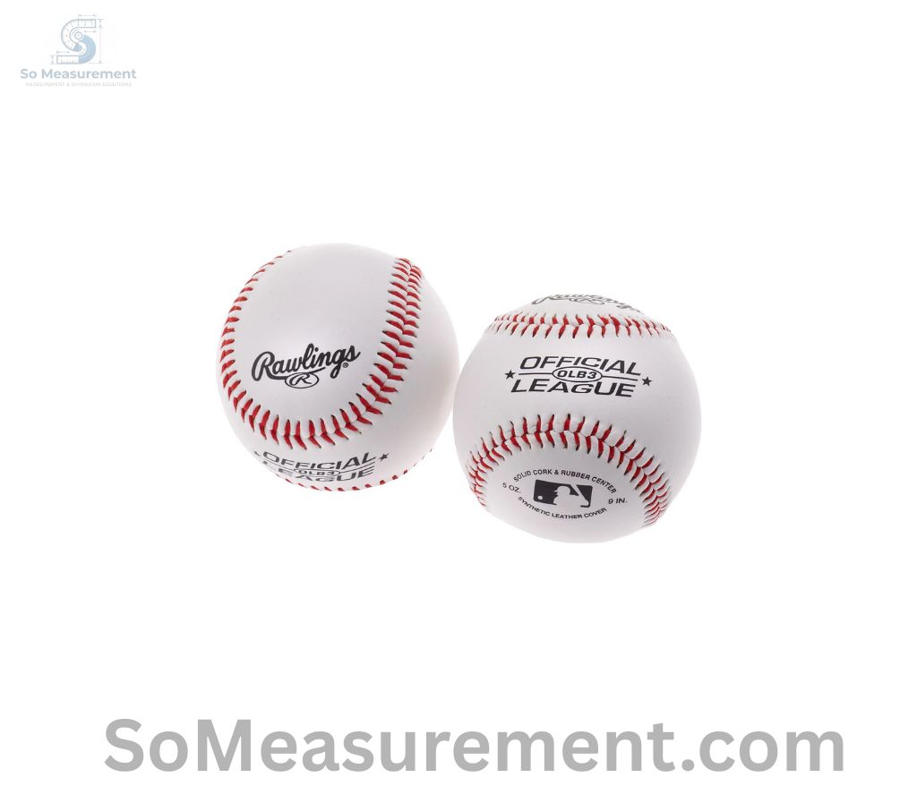 Two Regulation Baseballs That Weigh 10 ounces 
