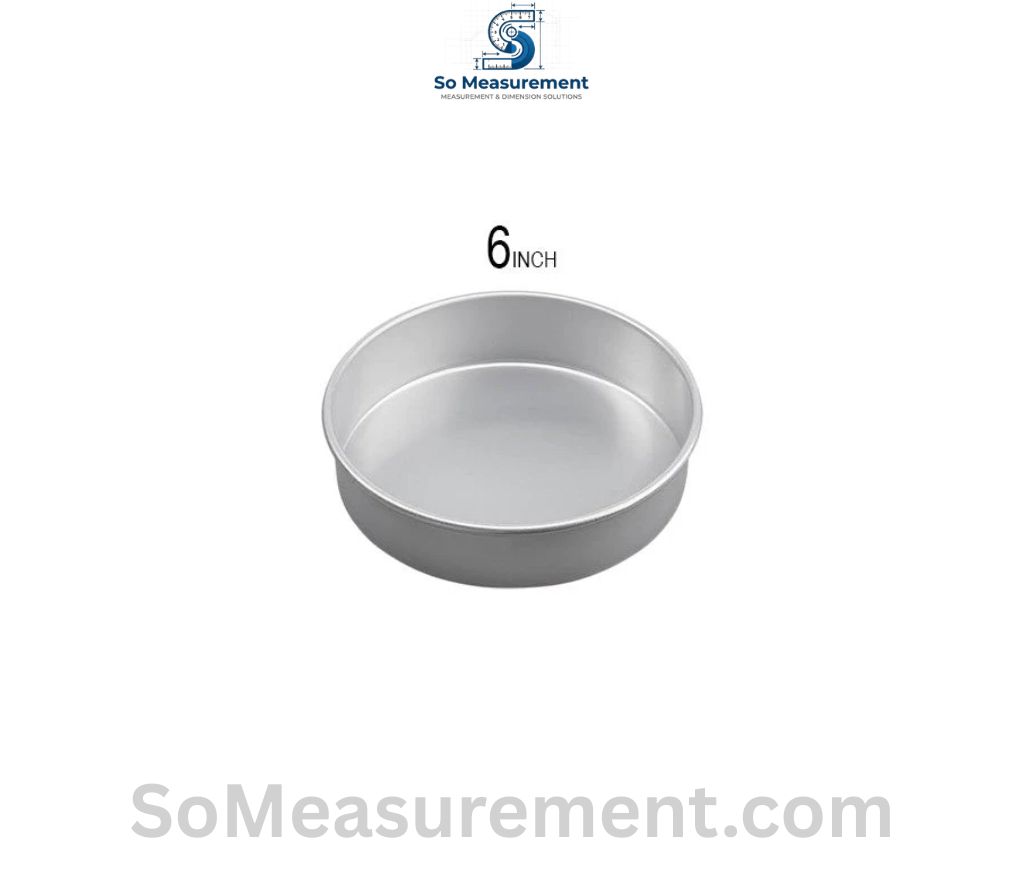 6-Inch Round Cake Pan Diameter