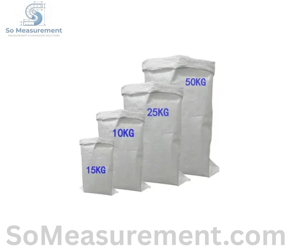 A 15 kg Rice Sack Weigh 15 Kilograms