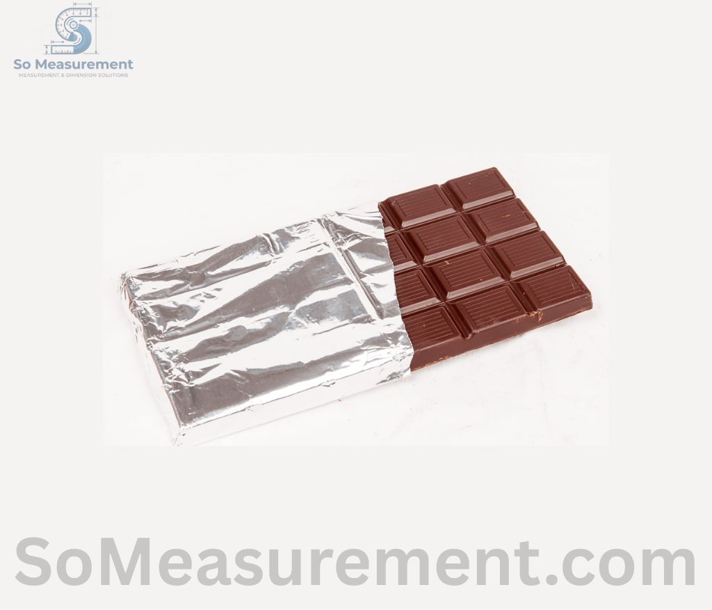 A Standard 100g Chocolate Bar that Weigh 100 Grams