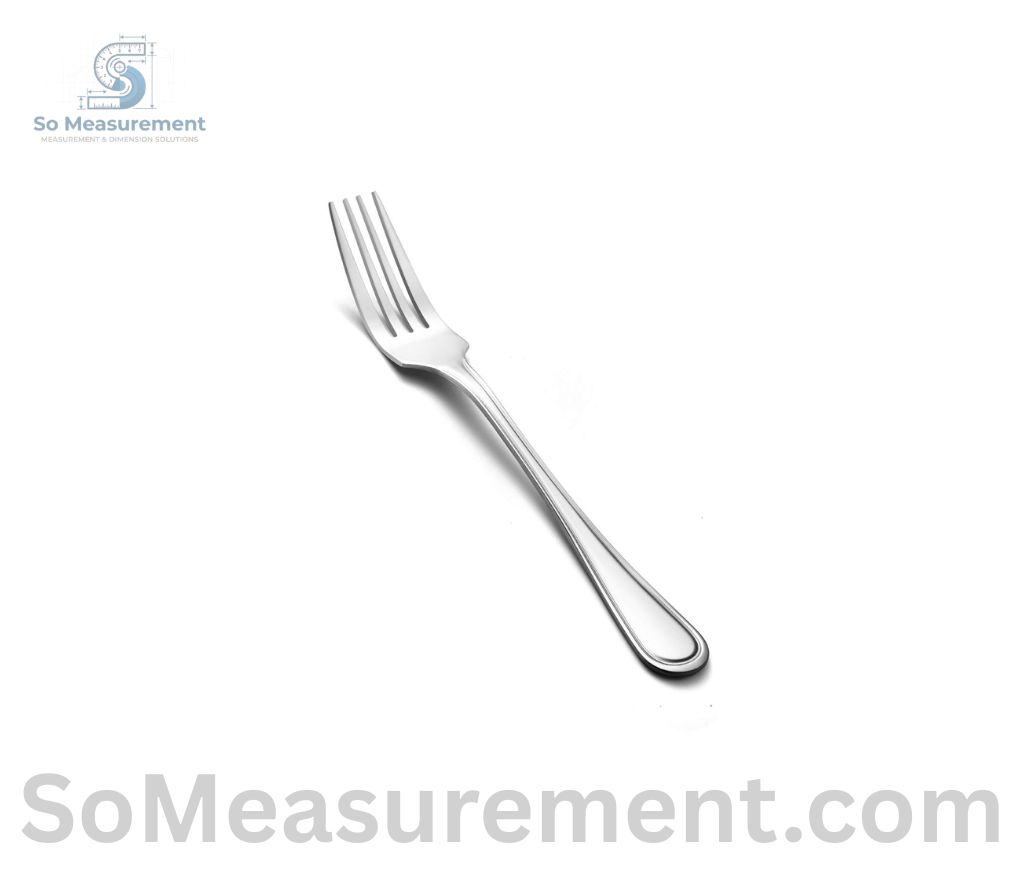 A Standard Stainless Steel Dinner Fork that Weigh 100 Grams