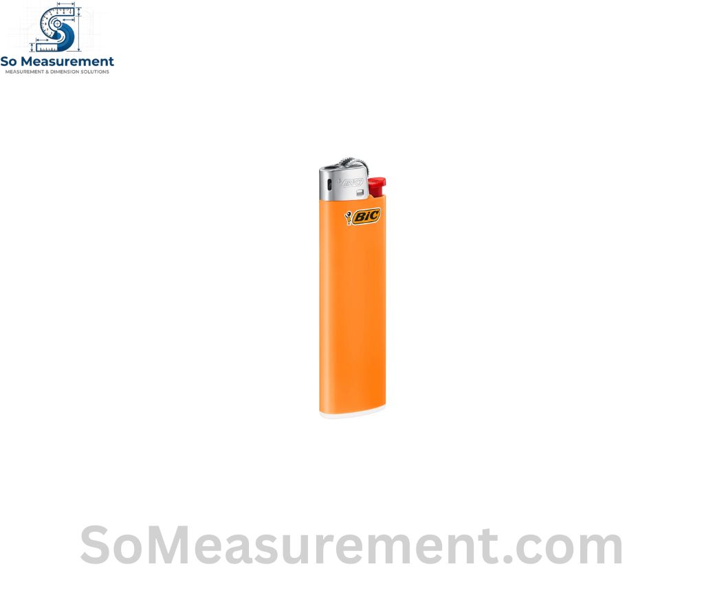 BIC Classic Pocket Lighter That Measure 3 Inches Long