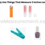14 Daily Use Things That Measure 3 Inches Long/Big