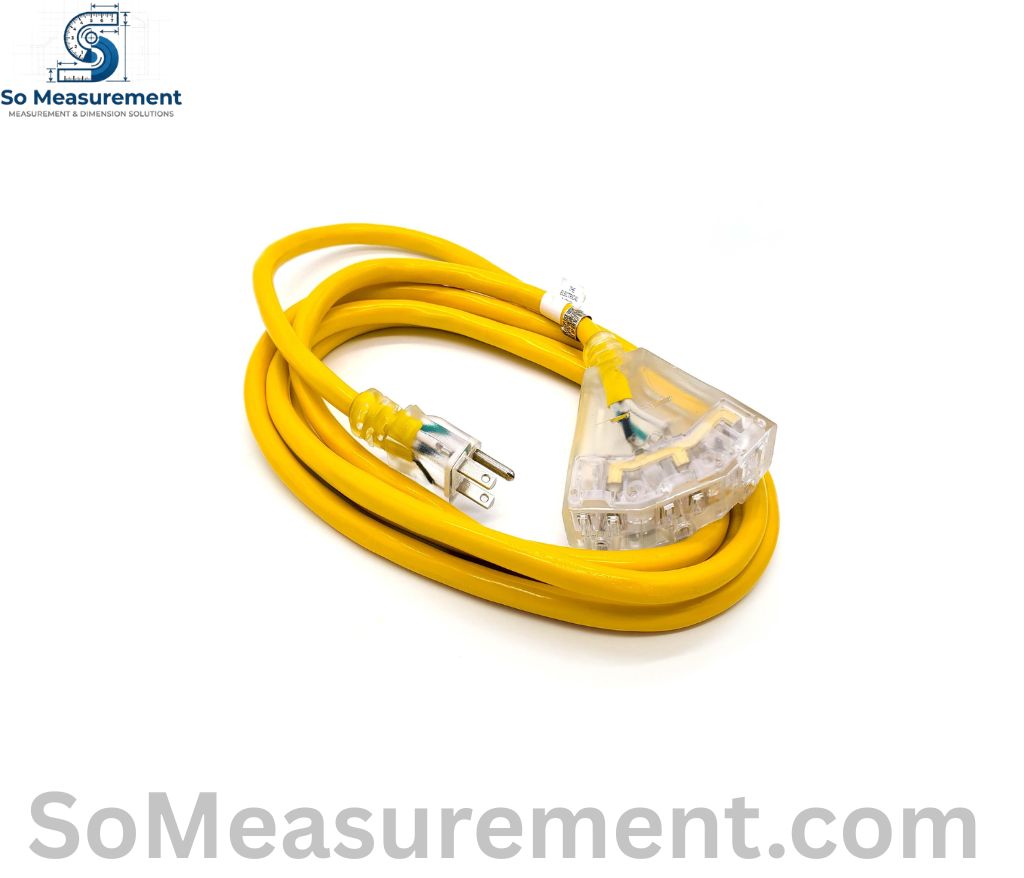 Heavy-Duty Extension Cord that Measure 10 Feet length