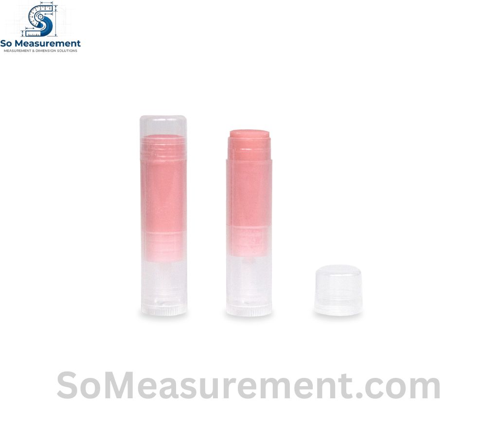 Lip Balm Tube That Measure 3 Inches thick