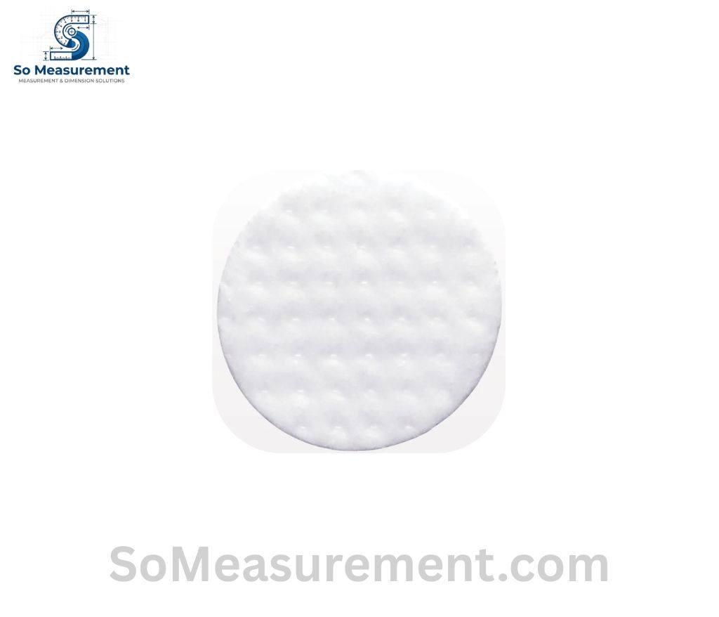 Round Cotton Pad That 2 Inches Diameter
