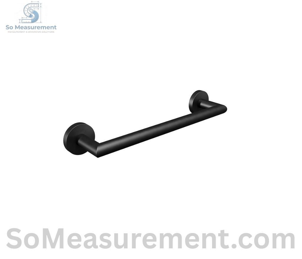 Small Bathroom Towel Bar That Measure 13 Inches long 