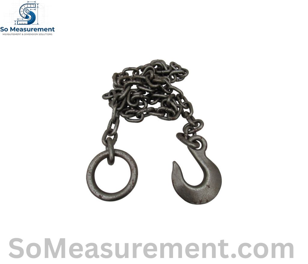 Steel Tow Chain that Measure 10 Feet length