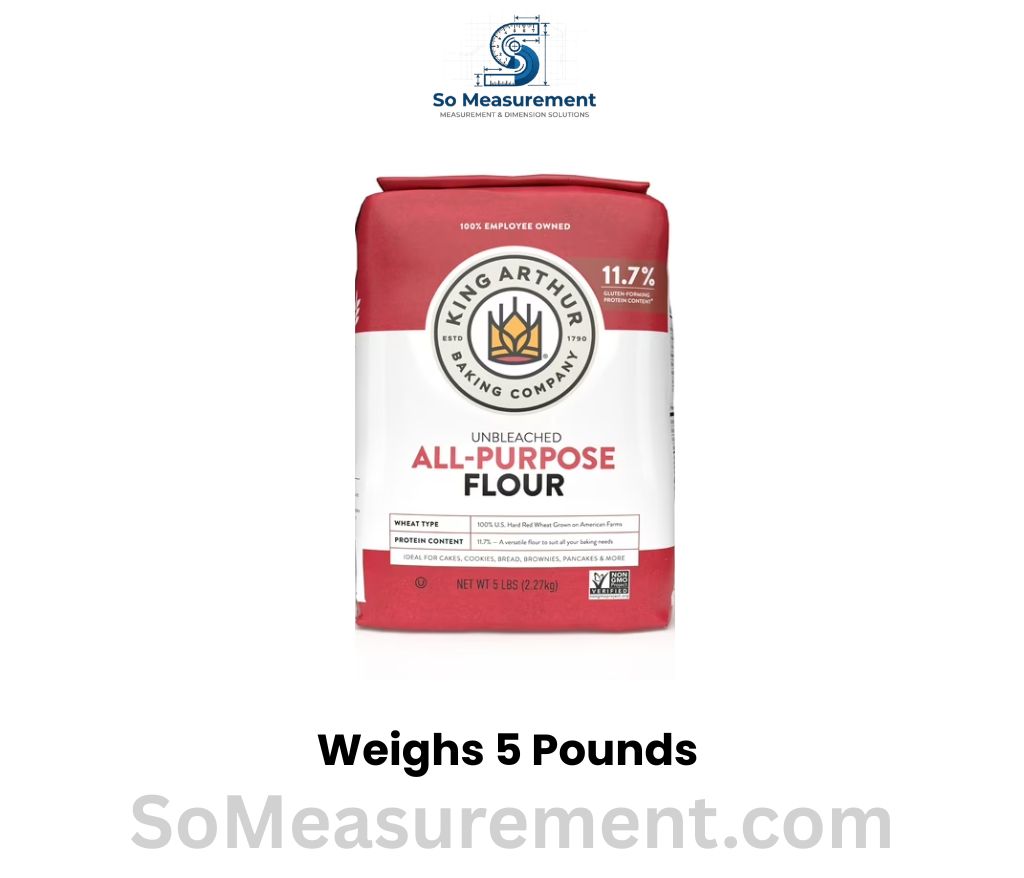 Bag of Flour Weighs 5 pounds