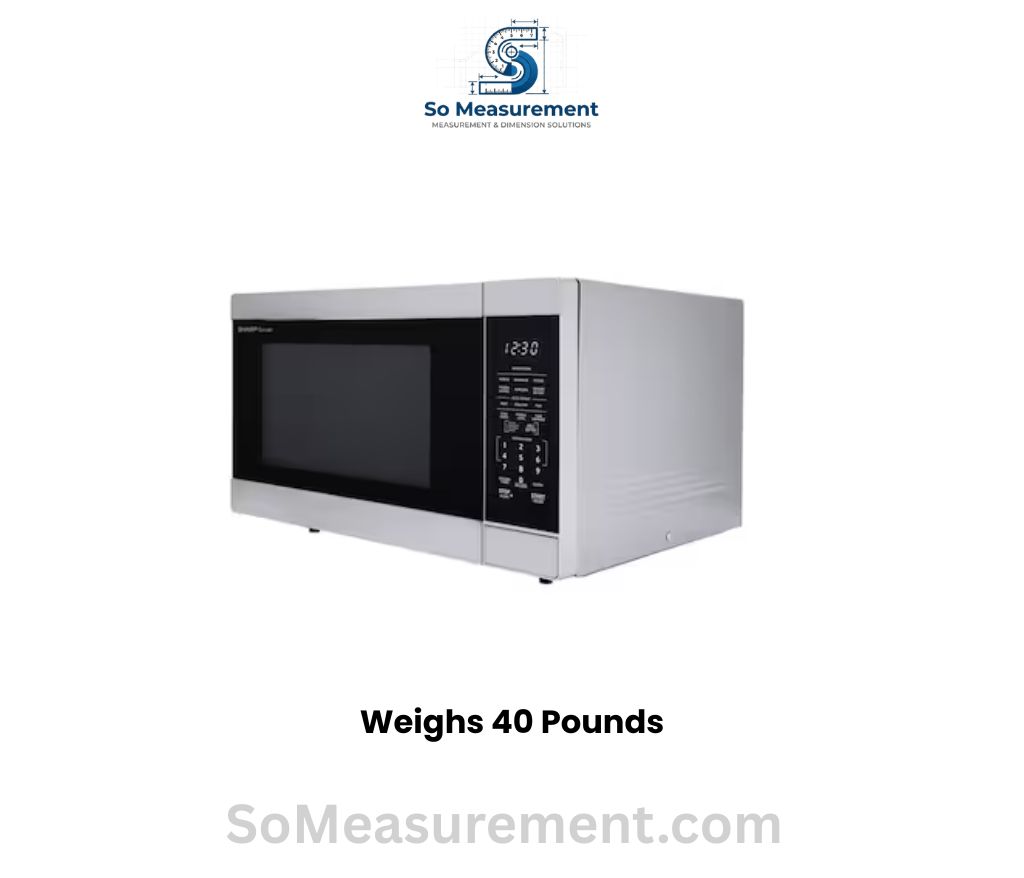 Countertop Microwave that Weighs 40 Pounds