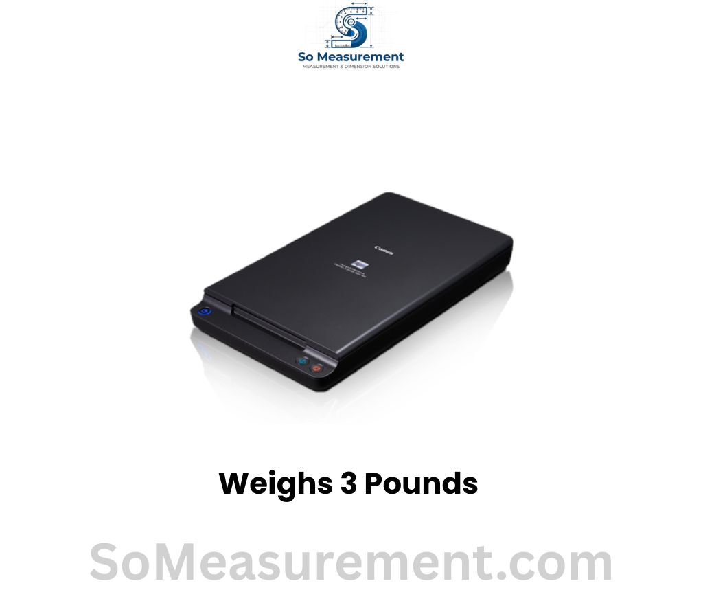 Standard Office Flatbed Document Scanner that weighs 3 Pounds