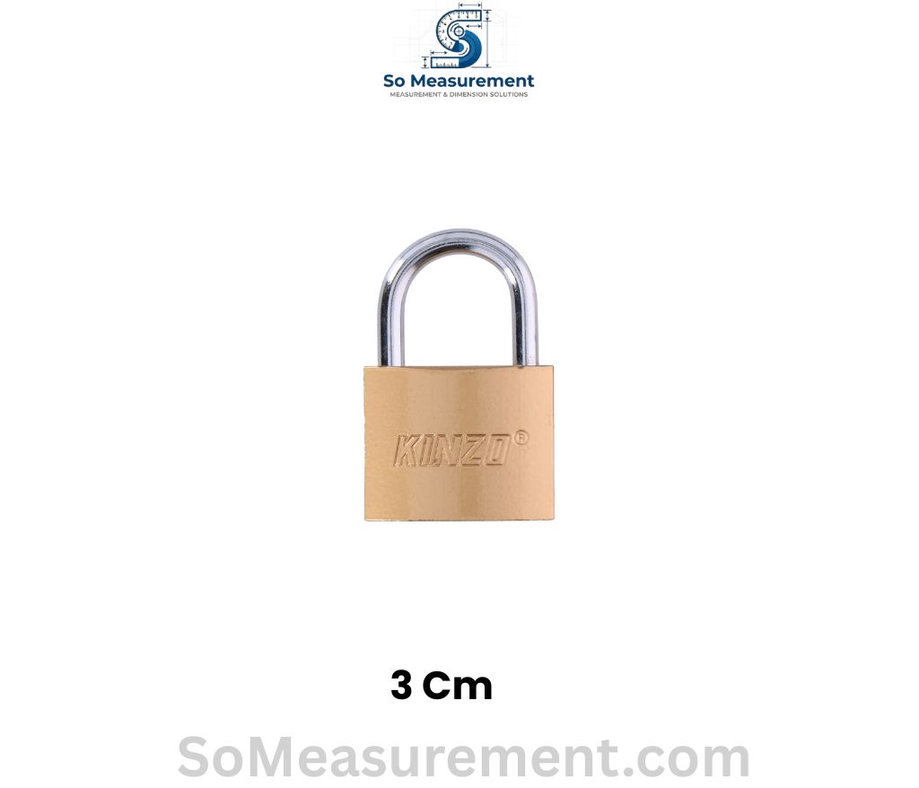 A Small Padlock Body That Are 3 cm Big