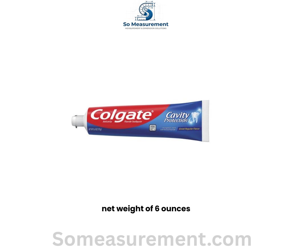 A Standard Tube of Toothpaste That are Exactly weighs 6 Ounces