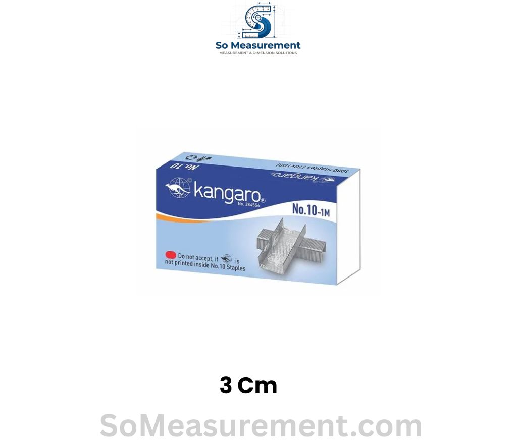 A Staple Box (Height) That Are 3 cm Big