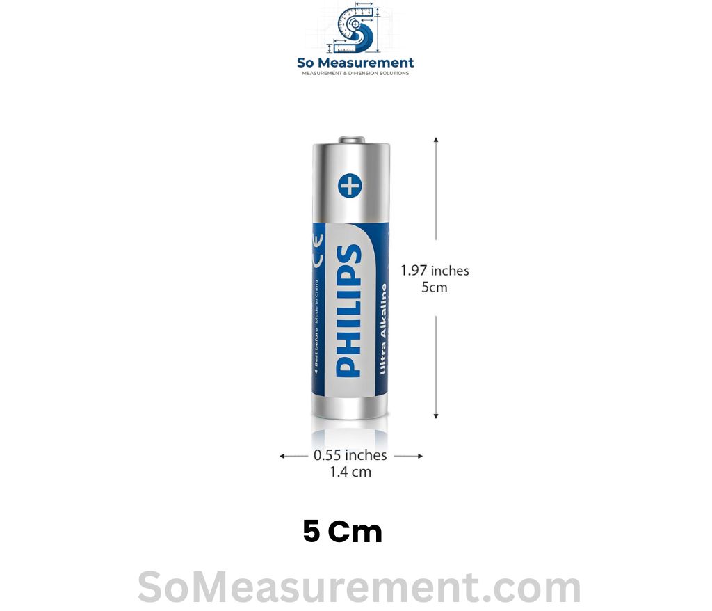 AA Battery That Are About 5 Cm Long