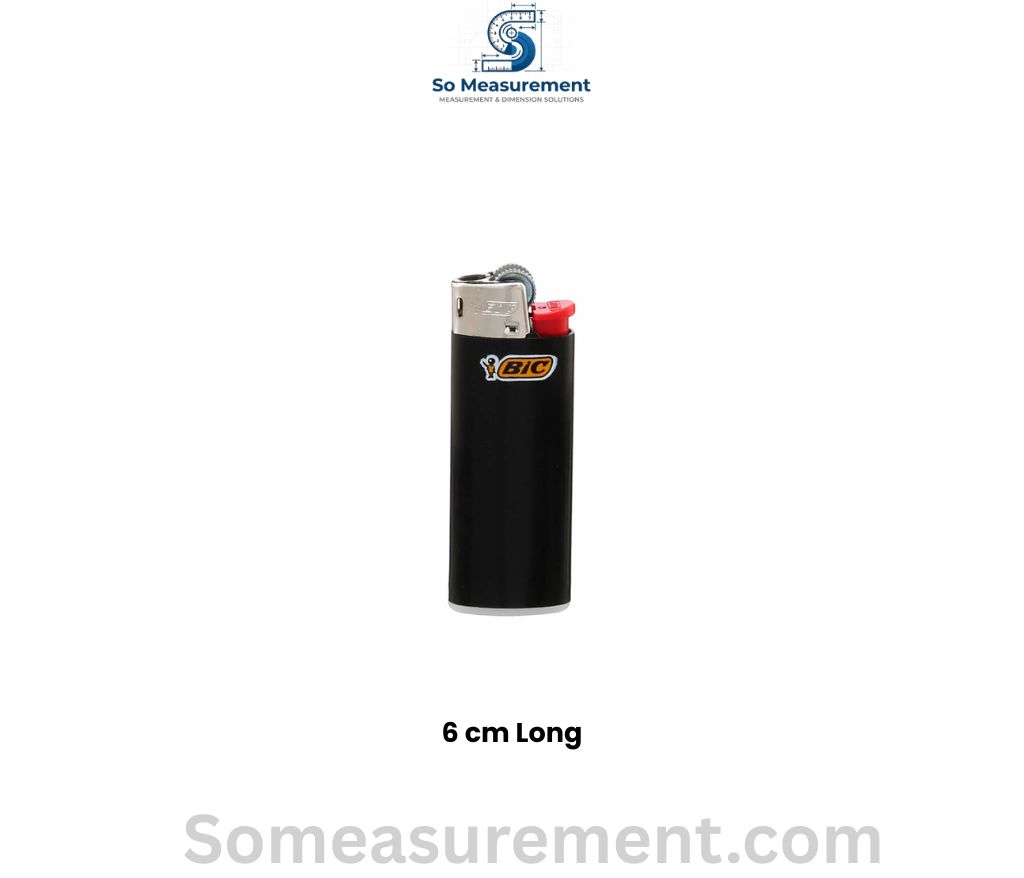 BIC Mini Lighter That are Exactly 6 cm long