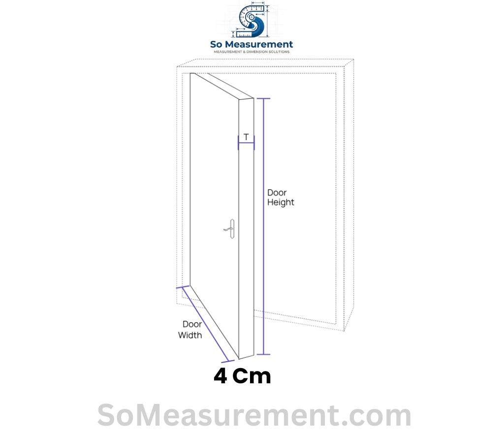 Door Thickness (Standard Interior) That are 4 cm