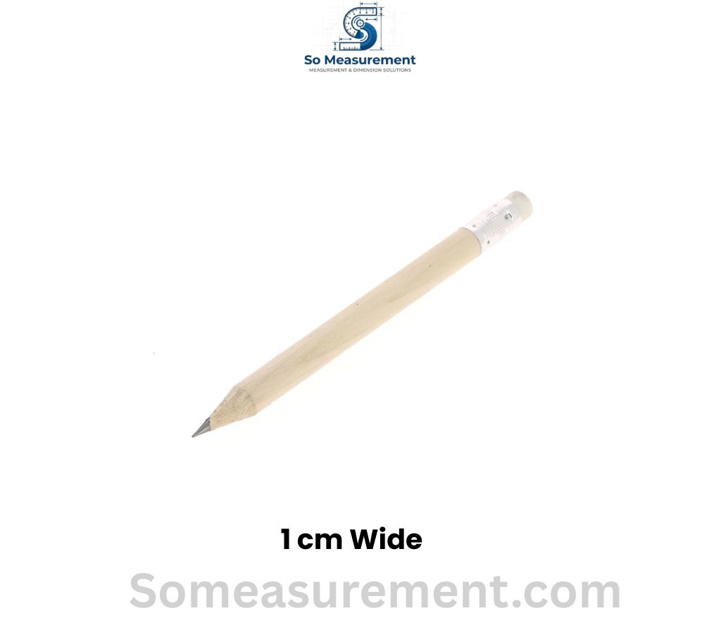 Pencil Eraser (Top Width) that are 1 cm Wide