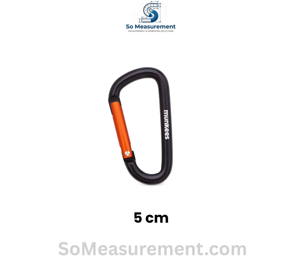 Small Carabiner Keychain Clip That Are About 5 Cm long