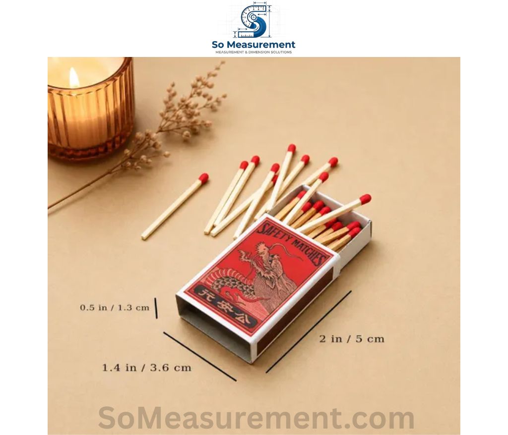 Standard Matchbox That Are About 5 Cm Long
