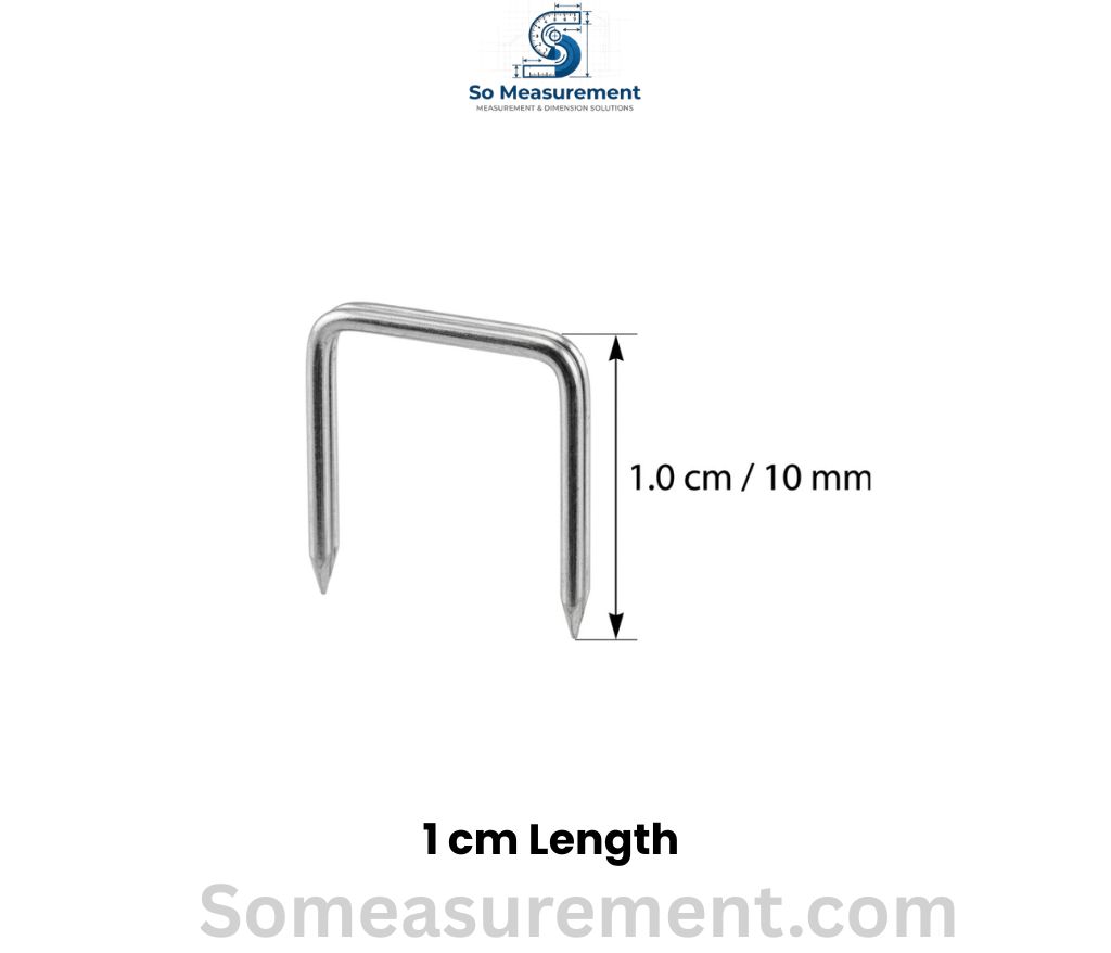 Standard Staple (Leg Length) that are 1 cm Long or Big